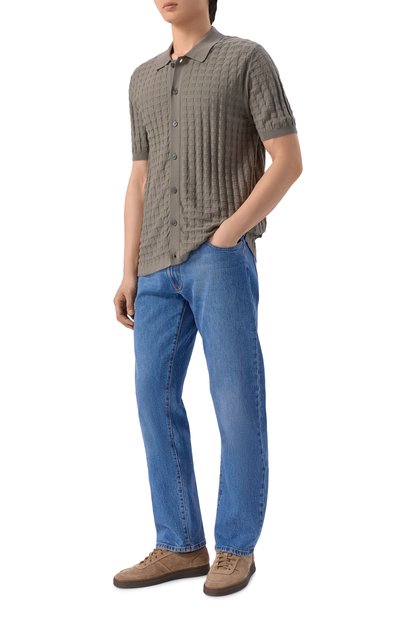 Хлопковая рубашка CORNELIANI, арт. 27M588/2725109, фото 2