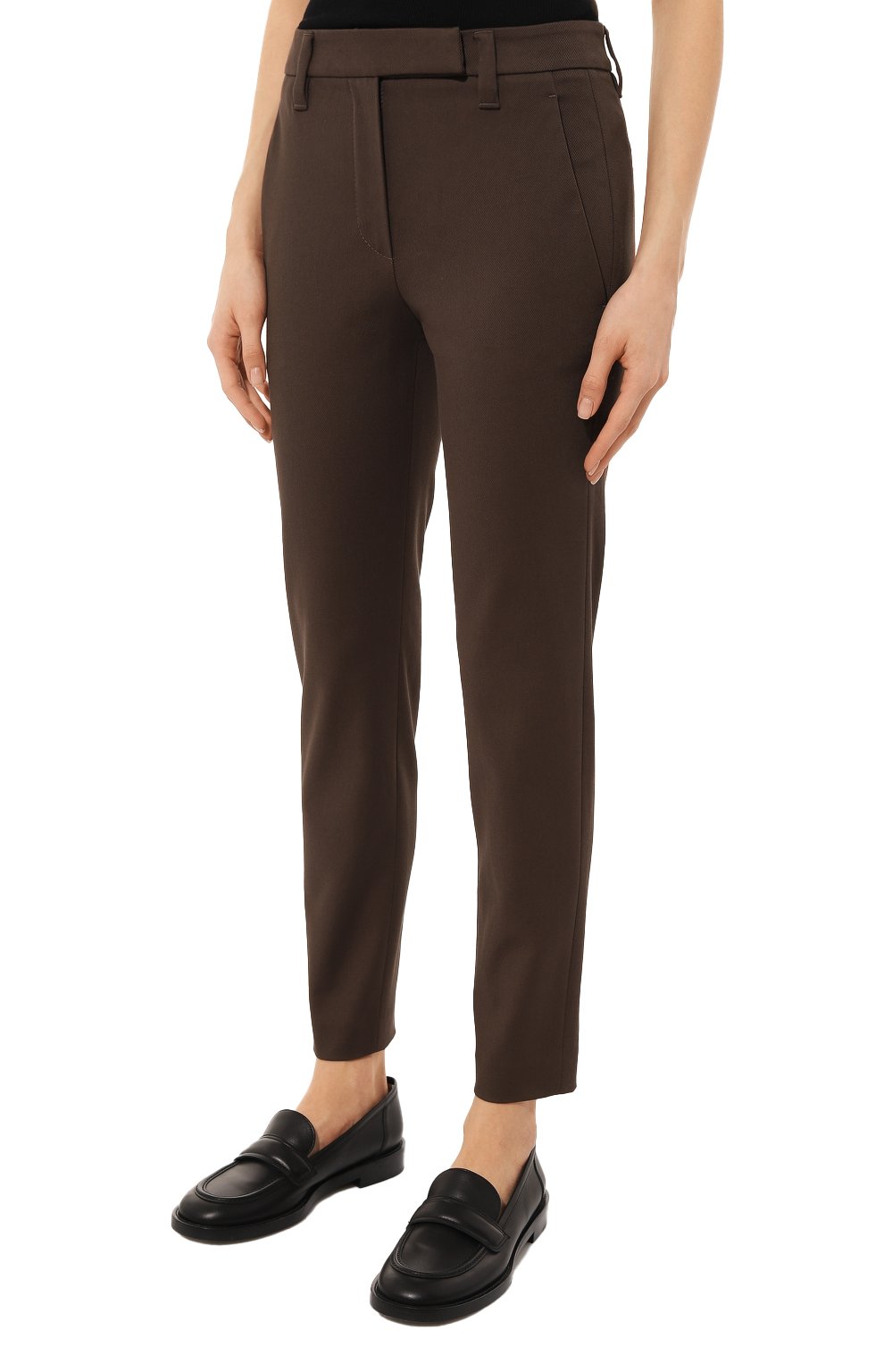 Хлопковые брюки BRUNELLO CUCINELLI, арт. MA126P7258, фото 3