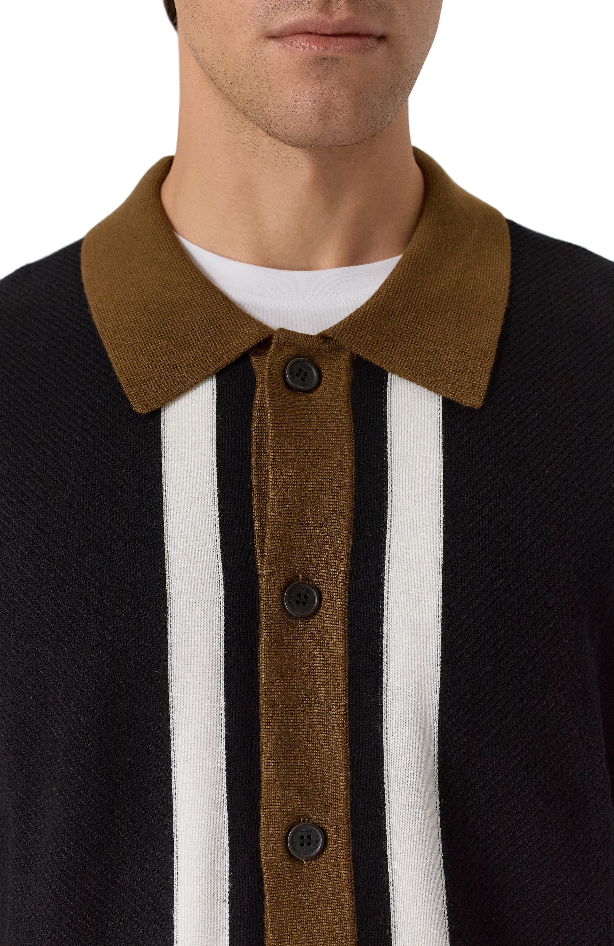 Кардиган из вискозы и шерсти HUGO, арт. 50543770, фото 5