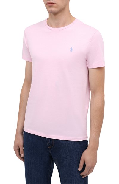 Хлопковая футболка POLO RALPH LAUREN, арт. 710671438, фото 3
