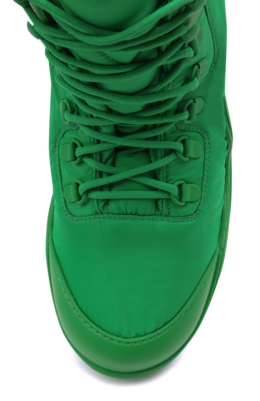 Текстильные ботинки puddle bomber BOTTEGA VENETA зеленого цвета по цене 75850 руб., арт. 667218/VBSD7, фото 6 Текстильные ботинки puddle bomber BOTTEGA VENETA, арт. 667218/VBSD7, фото 6