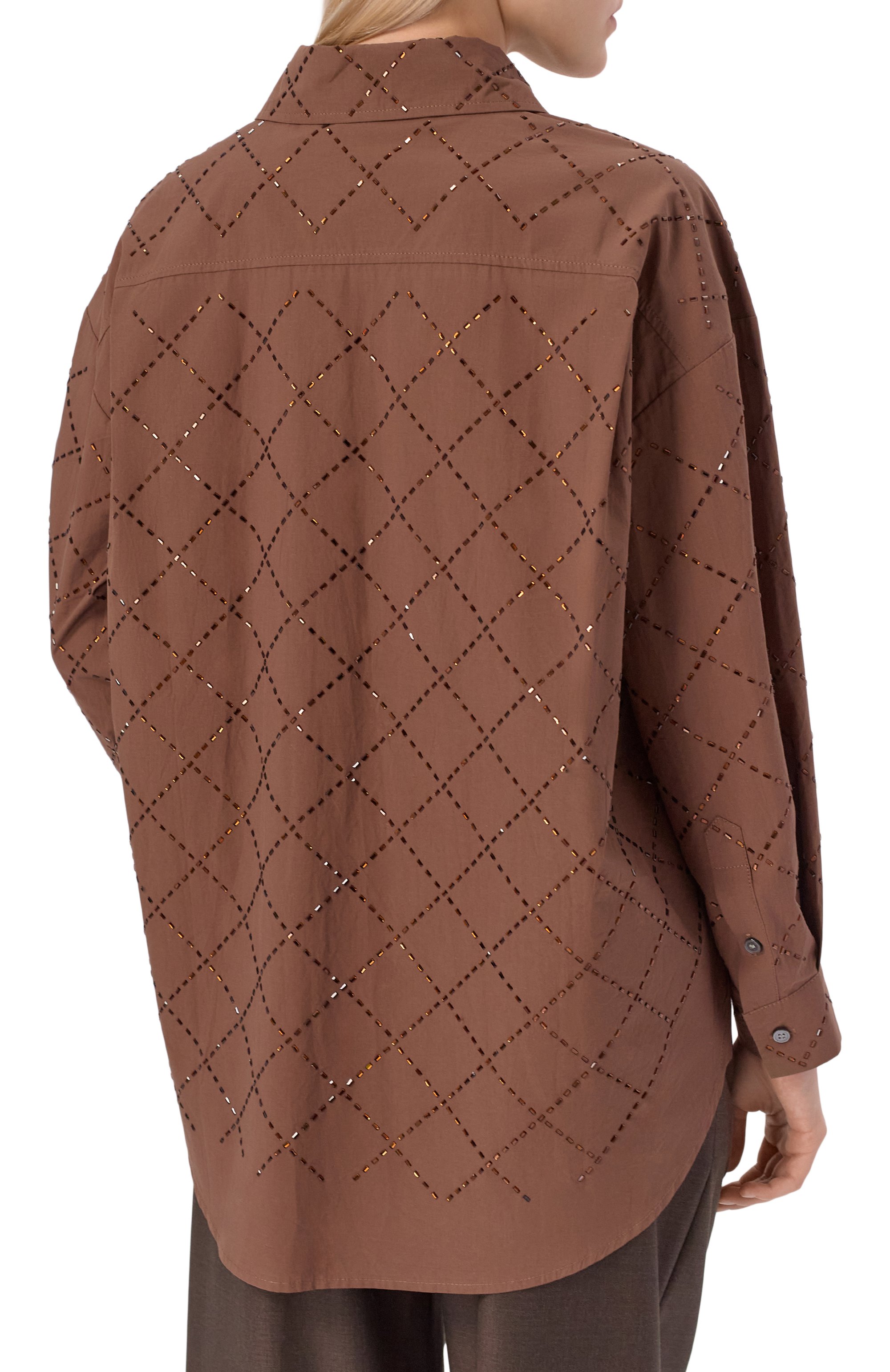 Хлопковая рубашка SEVEN LAB, арт. 225-C-W-15-02-102, фото 4