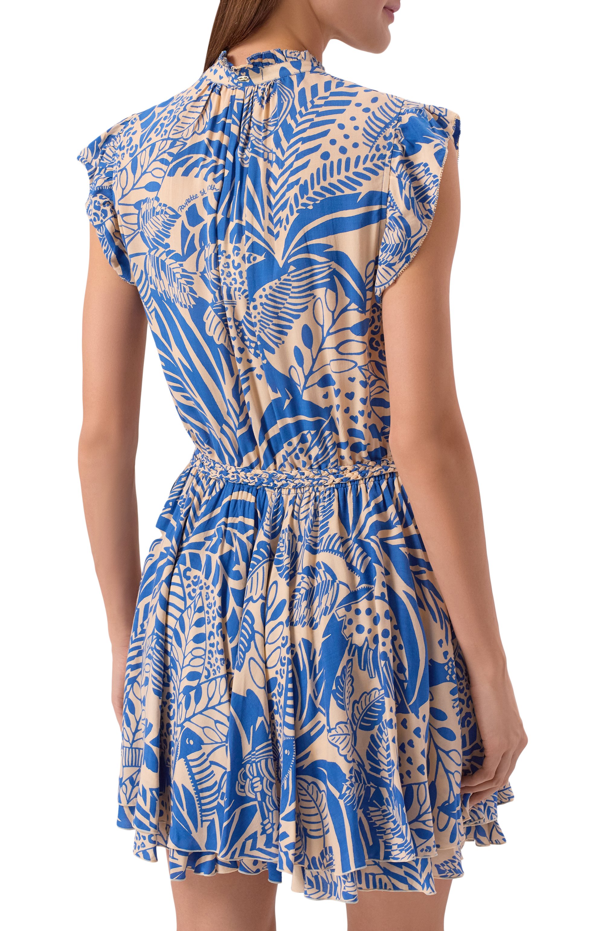 Платье из вискозы POUPETTE ST BARTH, арт. WL5R26NVPT0U, фото 3