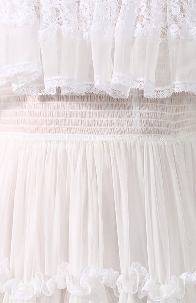 Платье из смеси шелка и хлопка DOLCE & GABBANA, арт. F6C5ST/FU1AT, фото 5