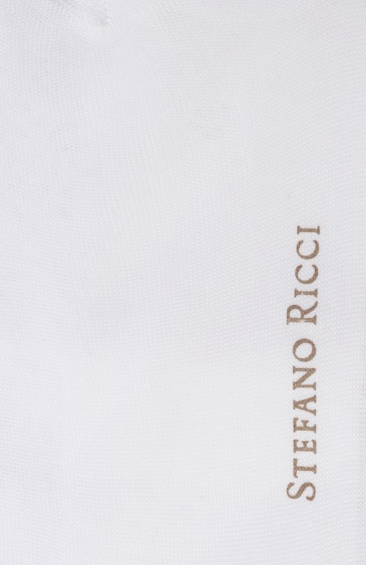Хлопковые носки Stefano Ricci C009UN0006 Белый  C009UN0006 Фото 2