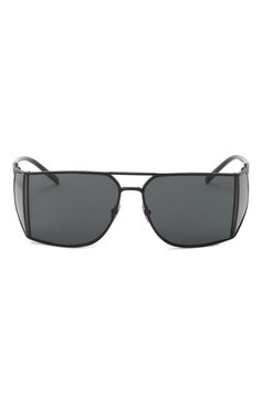 Женские солнцезащитные очки SAINT LAURENT черного цвета, арт. SL 750 001 | Фото 3 (Материал: Металл; Нос: Не проставлено; Региональные ограничения белый список (Axapta Mercury): Не проставлено; Тип очков: С/з; Очки форма: Прямоугольные, Маска; Оптика Гендер: оптика-женское)