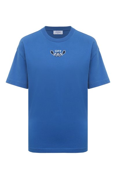 Женская хлопковая футболка OFF-WHITE, арт. 0WAA089S24JER003