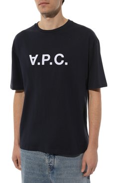 Хлопковая футболка A.P.C., арт. C0FDW-H26324, фото 3