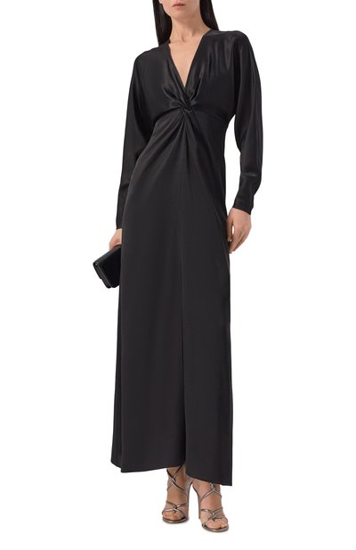 Платье ANTONELLI FIRENZE черного цвета по цене 112500 руб., арт. M6331Q/794, фото 2 Платье ANTONELLI FIRENZE, арт. M6331Q/794, фото 2