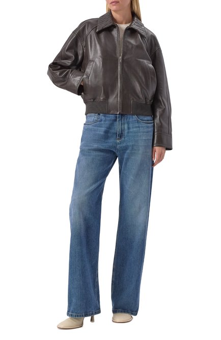 Женская кожаная куртка BOTTEGA VENETA, арт. 832893/V5BX0