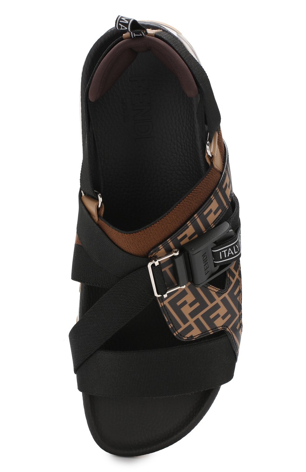 Кожаные сандалии FENDI, арт. 7X1225 A647, фото 5