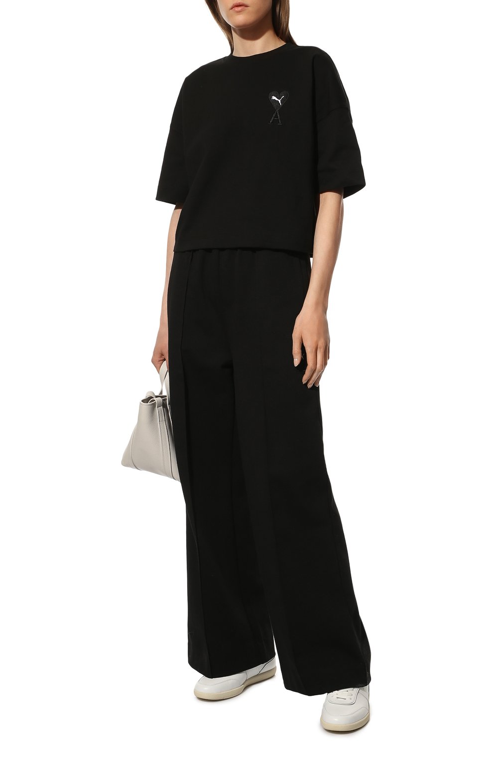 Хлопковая футболка puma x ami PUMA, арт. 53407301, фото 2