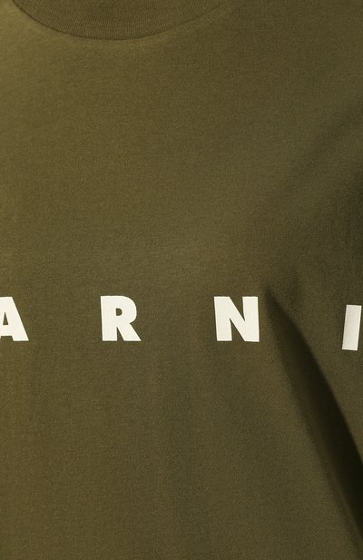 Хлопковая футболка MARNI, арт. THJET49EPB/SCP89, фото 5