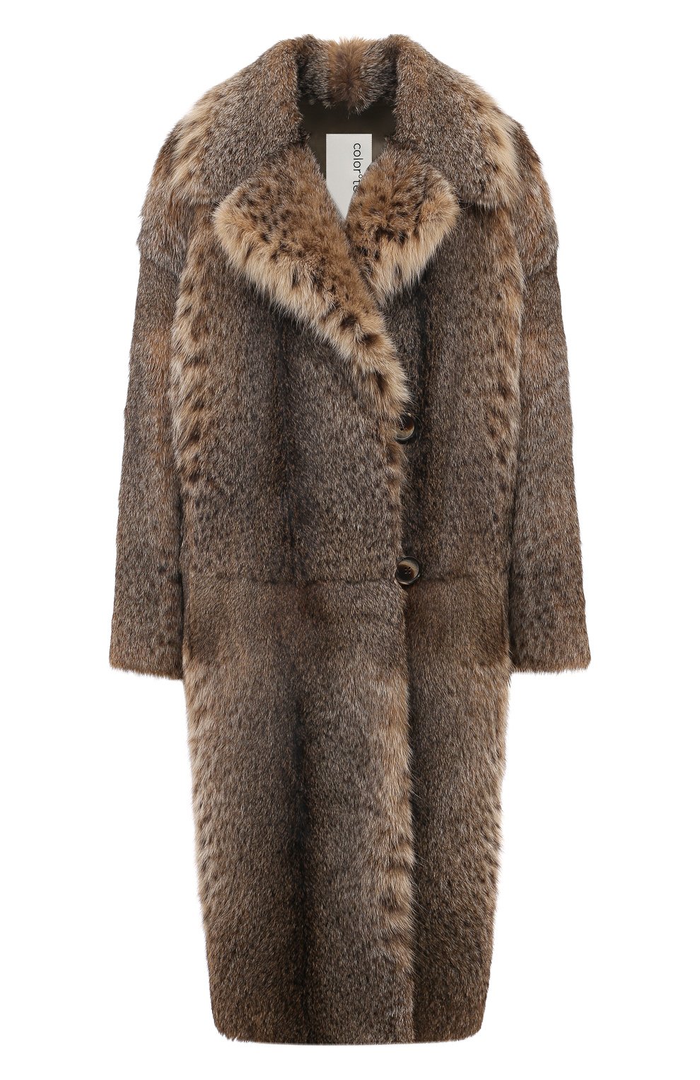 Шуба из меха рыси COLOR TEMPERATURE, арт. К-9/249, фото 1