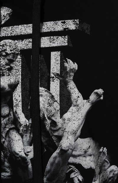 Хлопковое худи DIEGO VENTURINO, арт. D3W4DVFLHTDSTR, фото 5