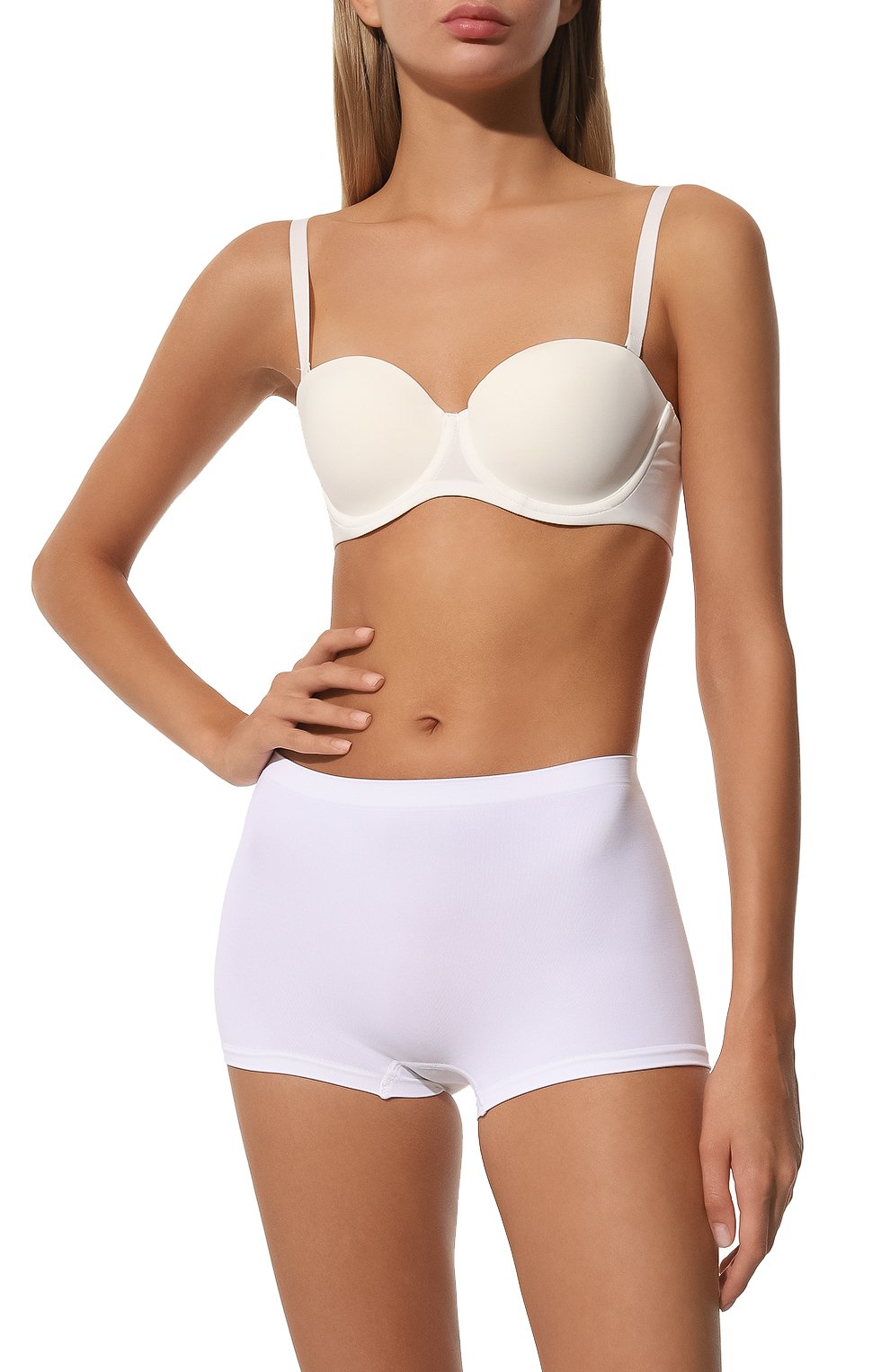 Бюстгальтер с плотной чашкой HANRO кремового цвета по цене 16440 руб., арт. 071732., фото 2 Бюстгальтер с плотной чашкой HANRO, арт. 071732., фото 2