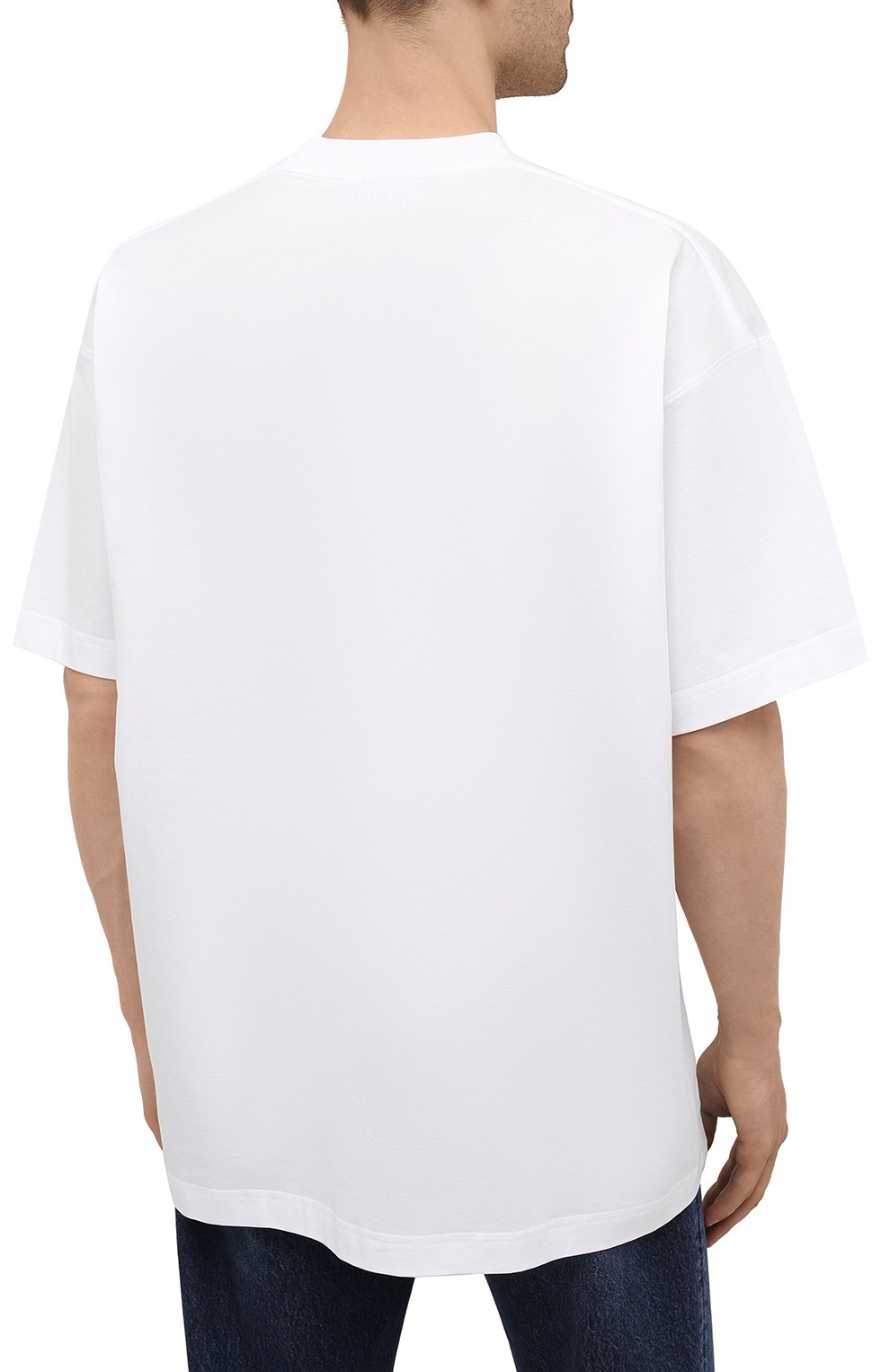 Хлопковая футболка VETEMENTS, арт. UA52TR290R 1611/M, фото 4
