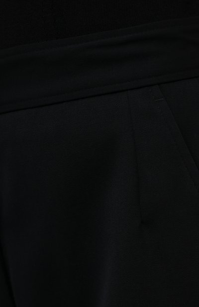 Шерстяные брюки DRIES VAN NOTEN черного цвета по цене 78400 руб., арт. 212-010915-3231, фото 5 Шерстяные брюки DRIES VAN NOTEN, арт. 212-010915-3231, фото 5