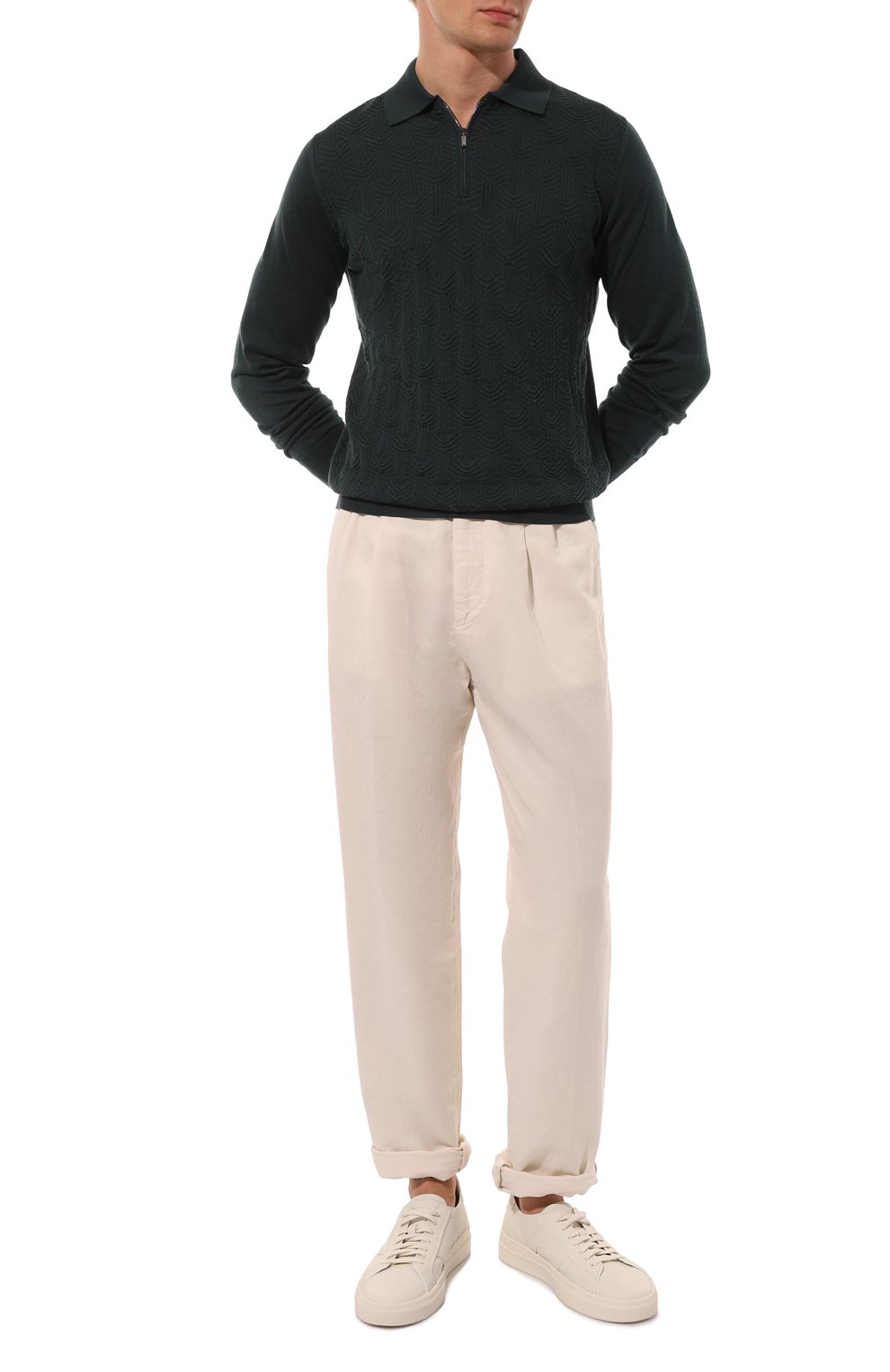 Поло из кашемира и шелка ZILLI, арт. KZP001M0330VSPK00, фото 2