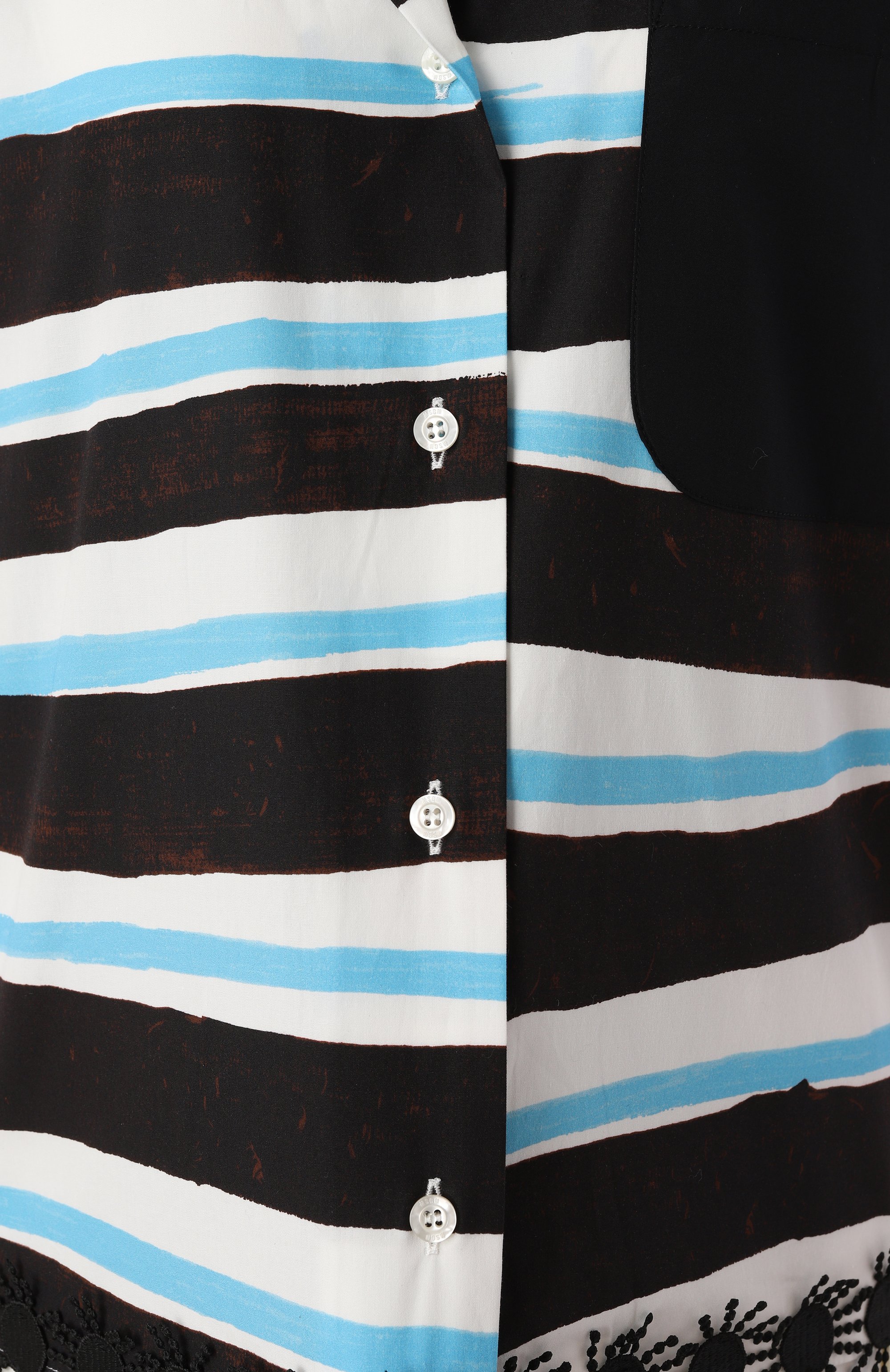 Хлопковая рубашка MSGM, арт. 3841MDE27Y/257150, фото 6