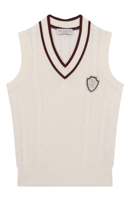 Хлопковый жилет BRUNELLO CUCINELLI, арт. B2873817TA
