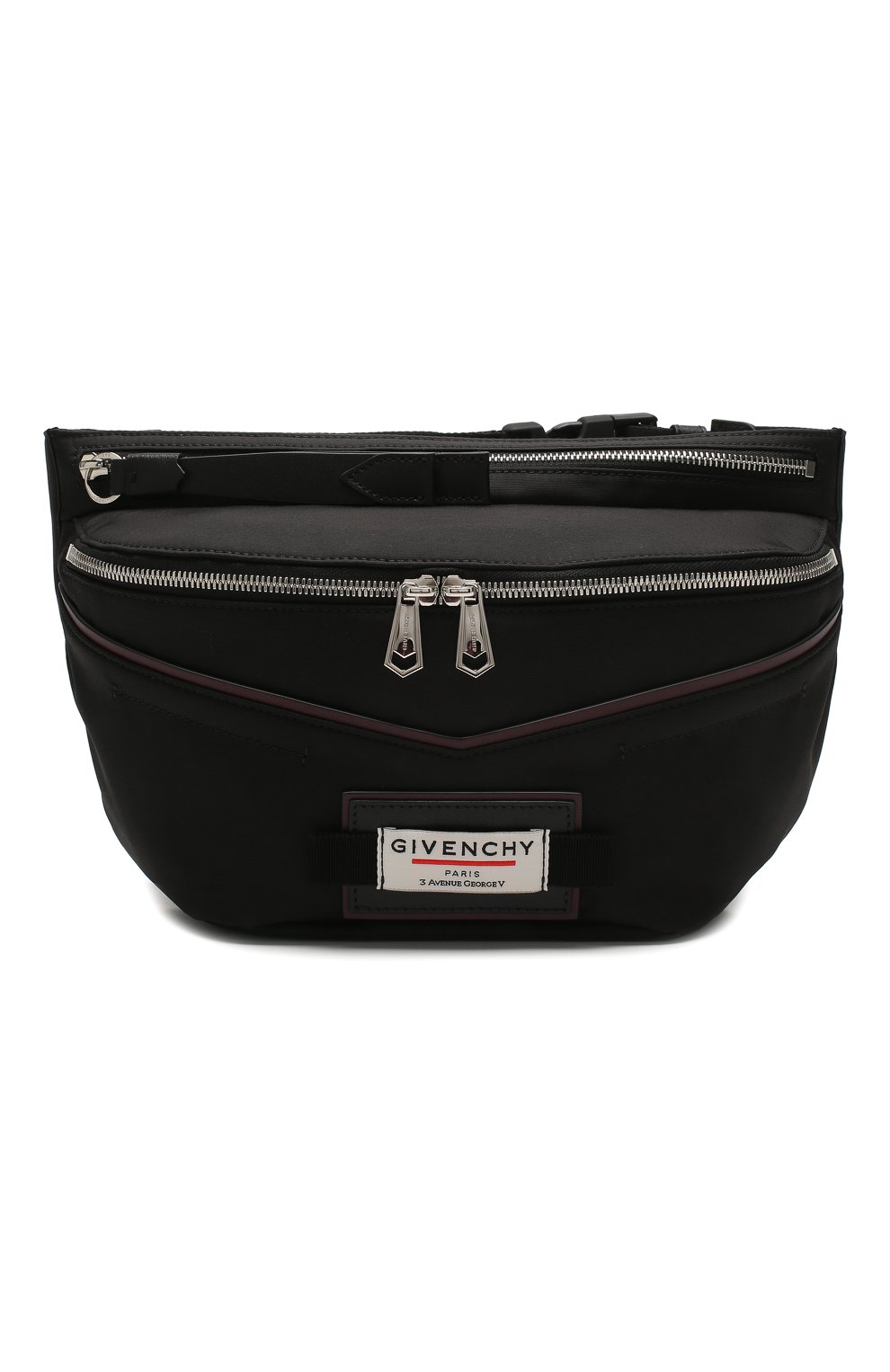 Текстильная поясная сумка downtown GIVENCHY черного цвета по цене 86800 руб., арт. BKU007K0S9, фото 1 Текстильная поясная сумка downtown GIVENCHY, арт. BKU007K0S9, фото 1