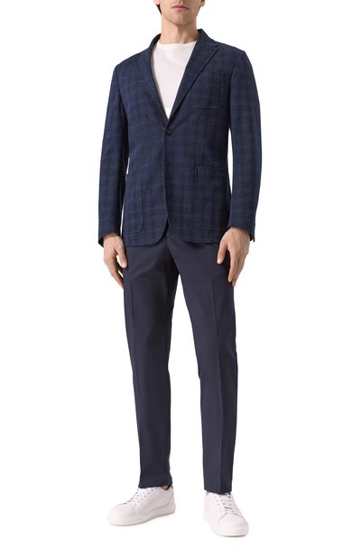 Хлопковый пиджак CANALI, арт. J0147/JJ02703, фото 3