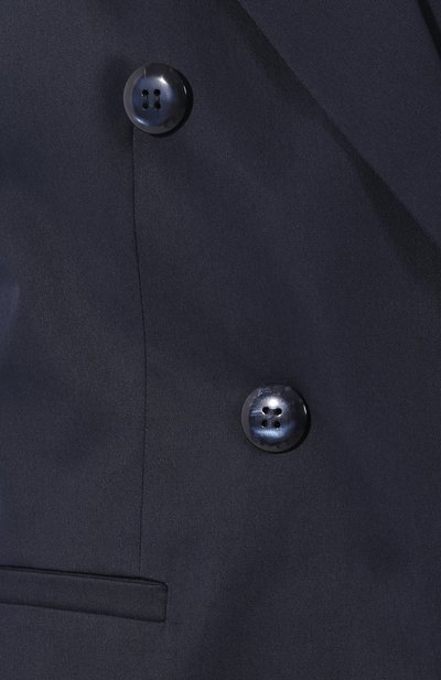 Хлопковый жакет EMPORIO ARMANI темно-синего цвета по цене 66700 руб., арт. 2NG50T/22002, фото 5 Хлопковый жакет EMPORIO ARMANI, арт. 2NG50T/22002, фото 5