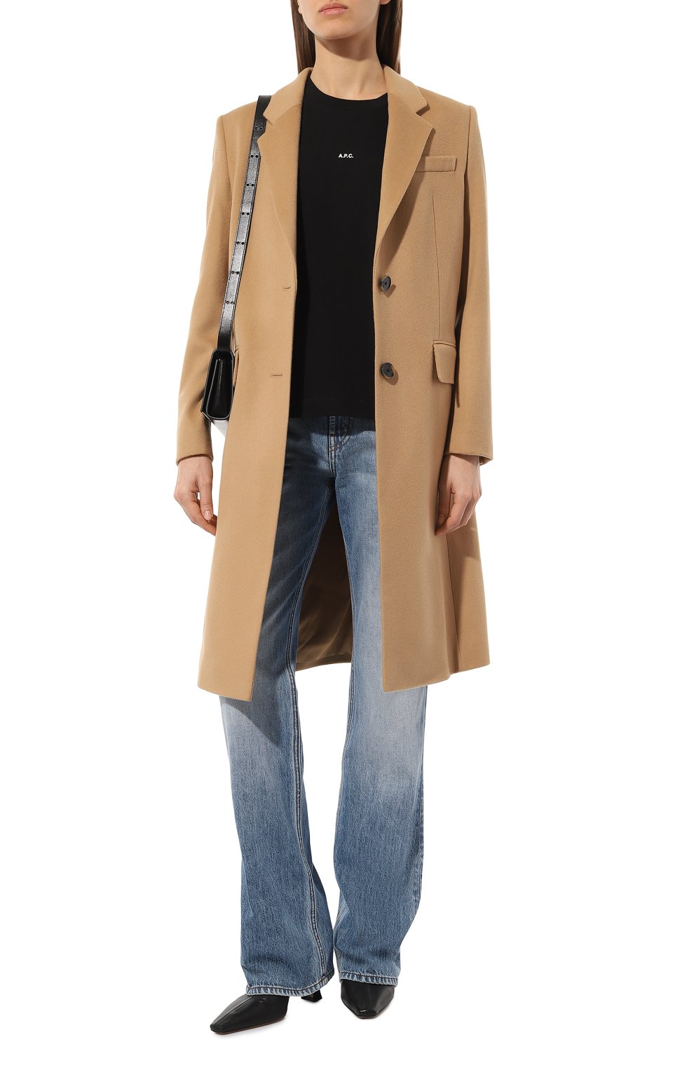 Хлопковая футболка A.P.C., арт. C0EI0-F26937, фото 2