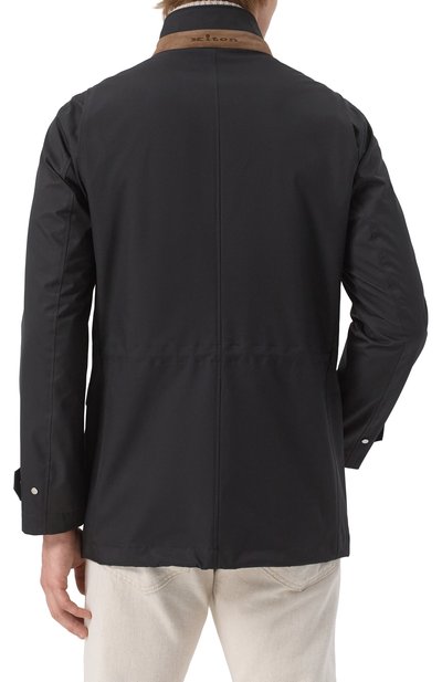 Куртка KITON черного цвета по цене 495000 руб., арт. UW2065V0832F09, фото 4 Куртка KITON, арт. UW2065V0832F09, фото 4
