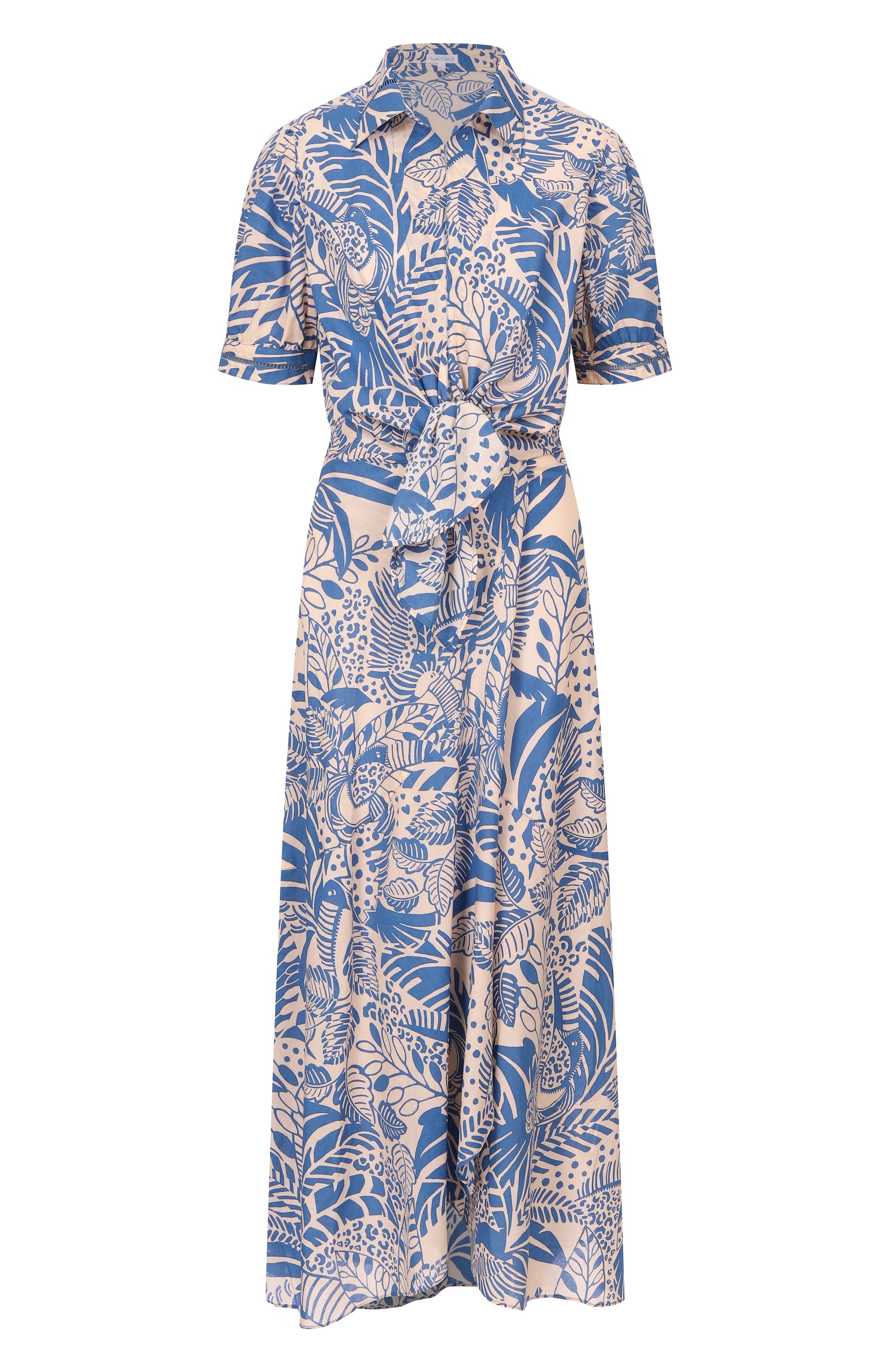 Хлопковое платье POUPETTE ST BARTH, арт. WE2R26LCPT0U, фото 1