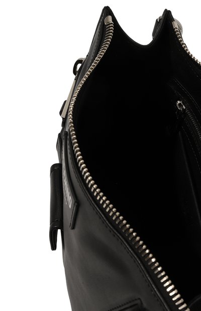 Кожаный клатч MOSCHINO черного цвета по цене 85050 руб., арт. A8402/8002, фото 5 Кожаный клатч MOSCHINO, арт. A8402/8002, фото 5