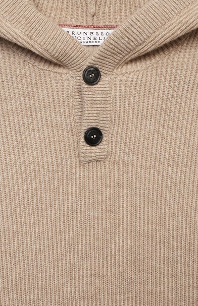 Худи из шерсти и кашемира BRUNELLO CUCINELLI, арт. B36M11809B, фото 3