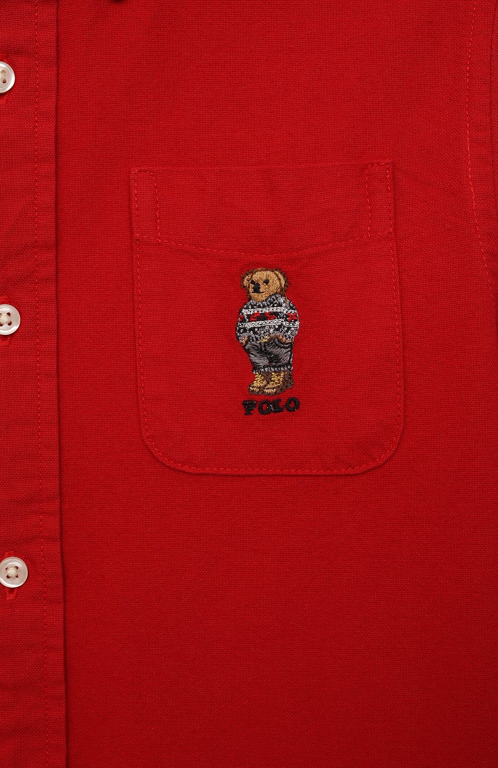 Хлопковая рубашка RALPH LAUREN, арт. 321853501, фото 3