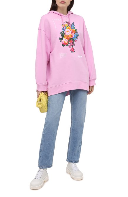 Женский хлопковое худи MSGM, арт. 3041MDM101 217299