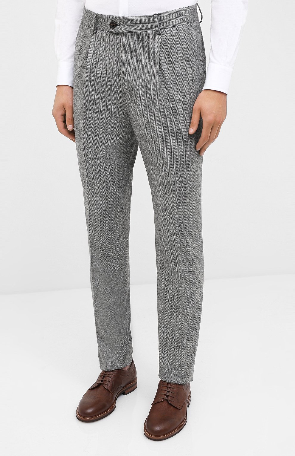 Костюм из шерсти и кашемира BRUNELLO CUCINELLI, арт. MN466LDNHA, фото 4