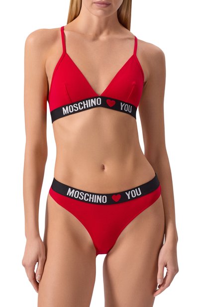Хлопковый бюстгальтер MOSCHINO, арт. A1410/4402, фото 2