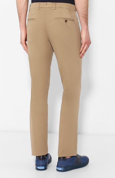 Брюки из смеси хлопка и шелка ANDREA CAMPAGNA, арт. SC/1 FIBB/BN0002BX, фото 4