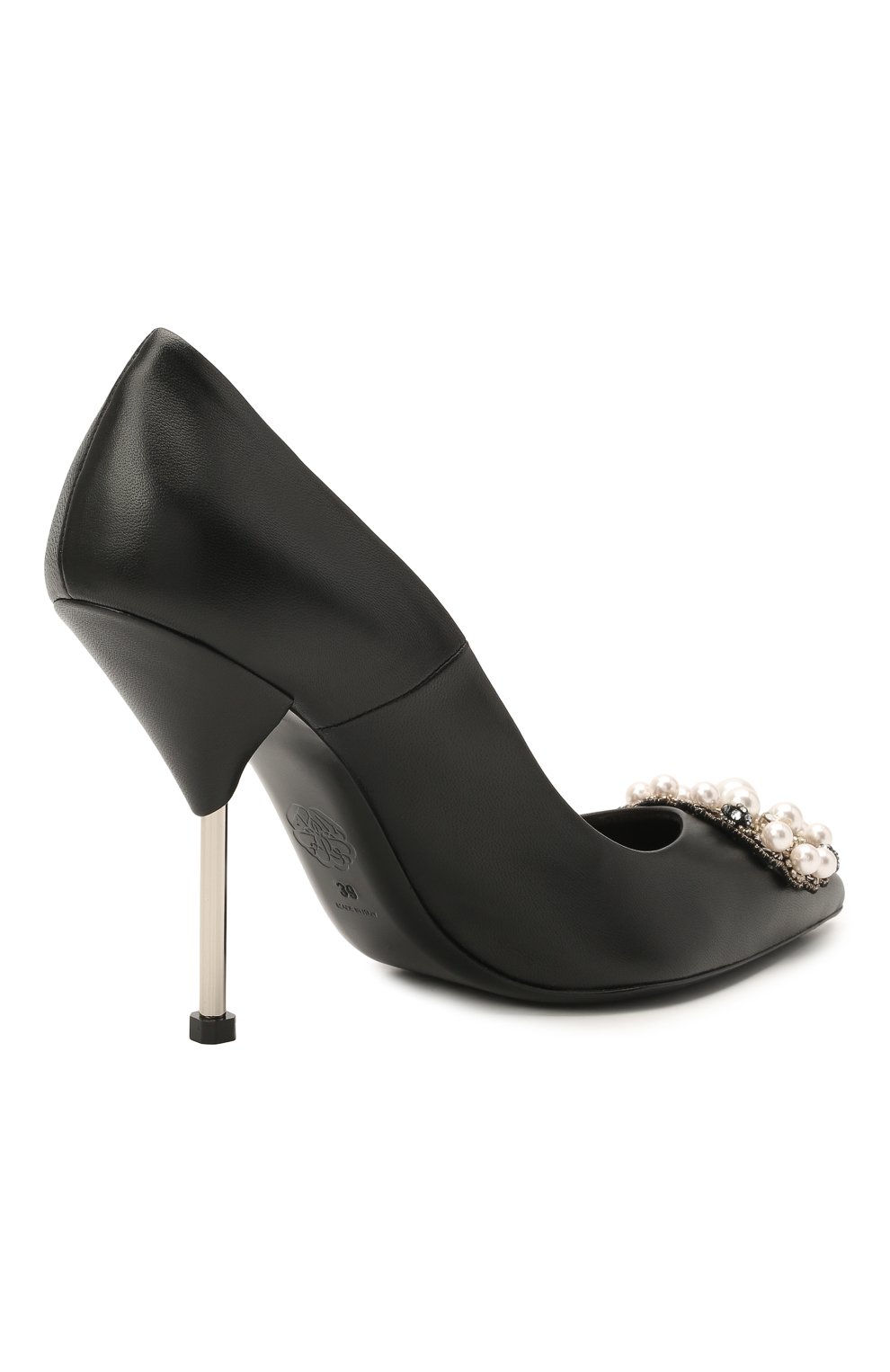 Кожаные туфли  ALEXANDER MCQUEEN, арт. 651805/WHW25, фото 4