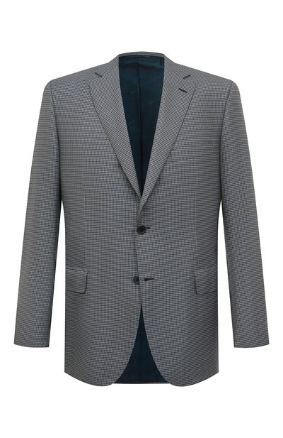 Мужской пиджак из шерсти и шелка BRIONI, арт. RG0J0P/P8A8Z/BRUNIC0