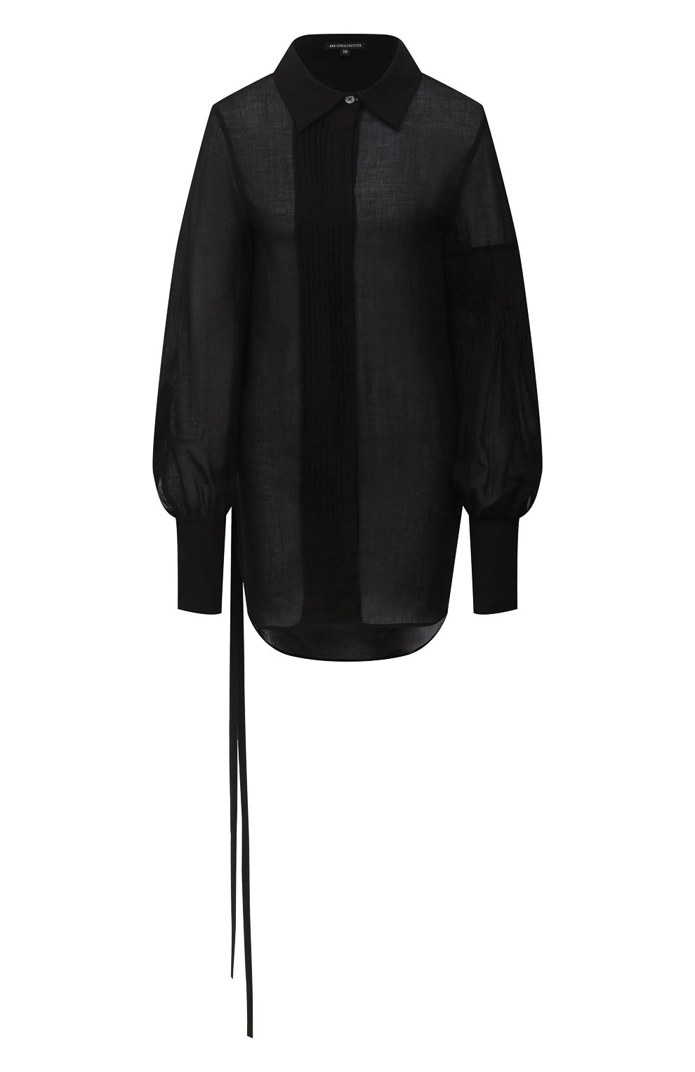 Блузка из хлопка и кашемира ANN DEMEULEMEESTER, арт. 2002-2010-P-121-099, фото 1