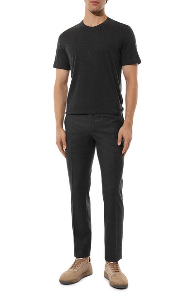 Футболка из хлопка и кашемира CAPOBIANCO, арт. 15M660.WS00./58-60, фото 2