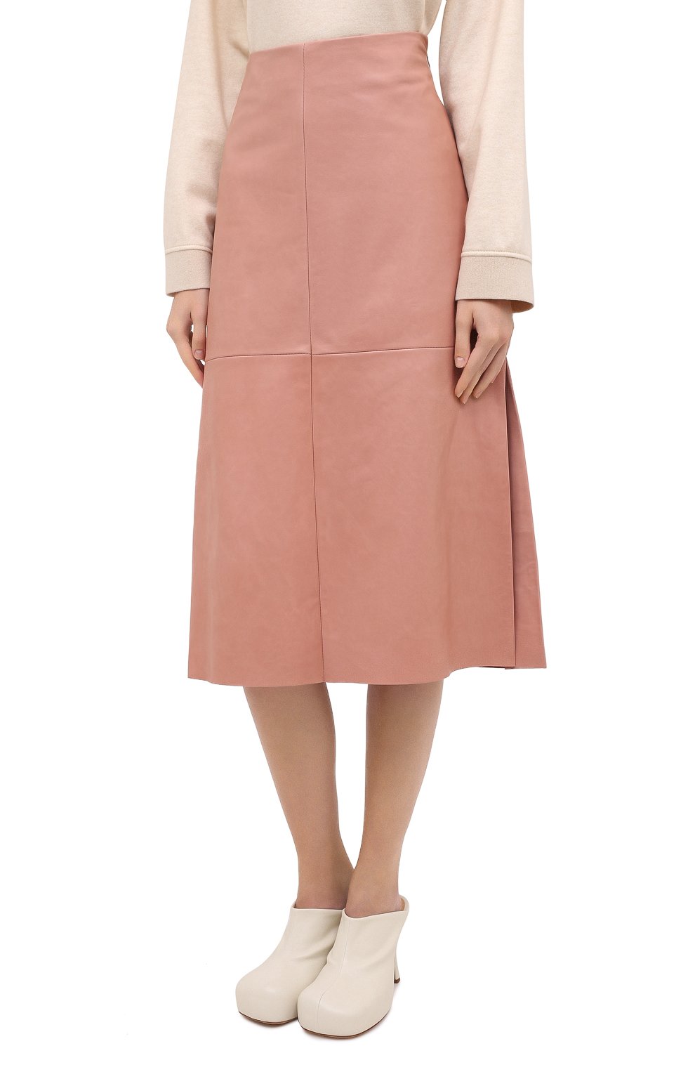 Кожаная юбка DROME, арт. DPD1961P/D1098P, фото 4