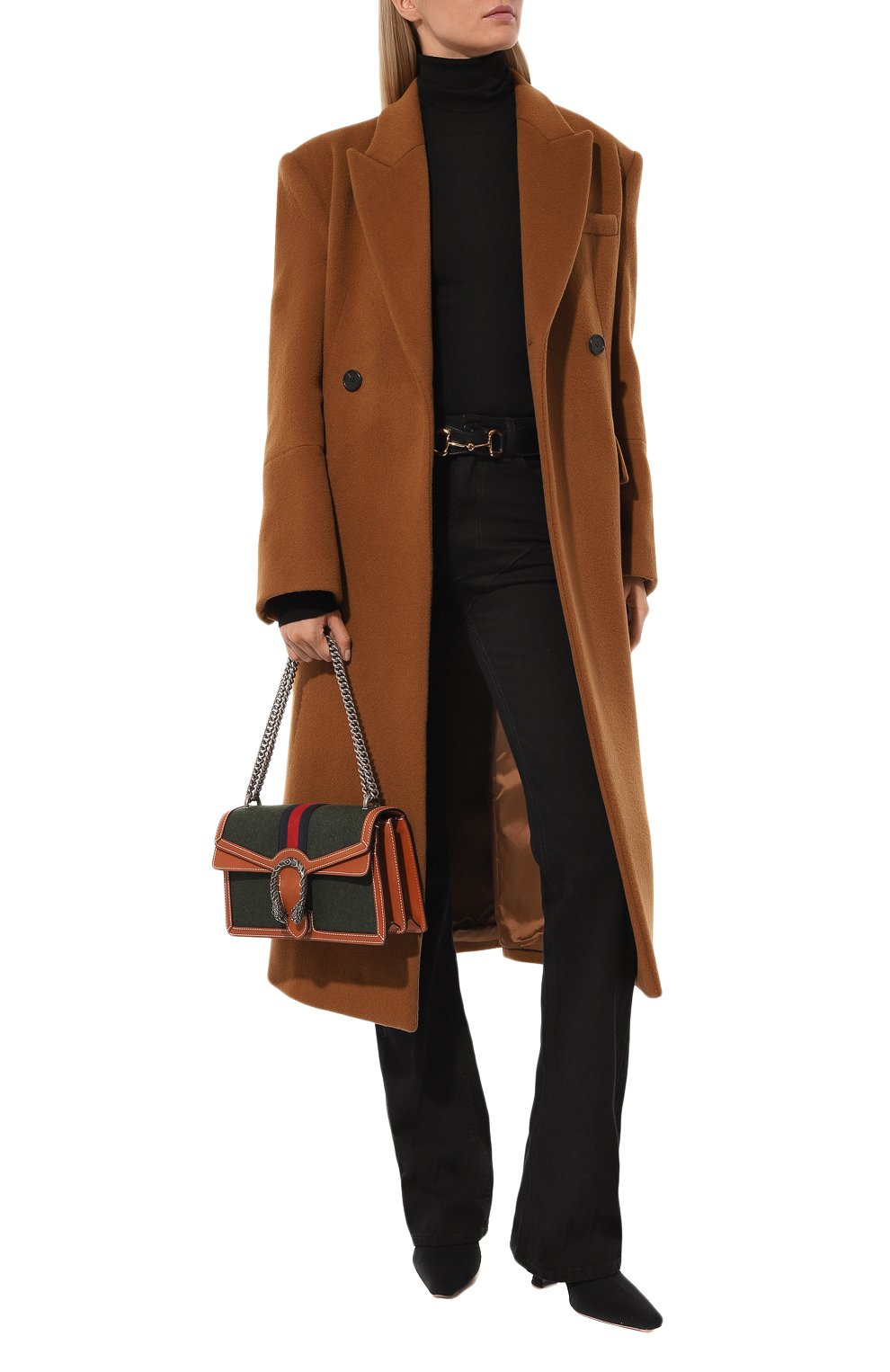 Сумка dionysus small GUCCI темно-зеленого цвета по цене 352800 руб., арт. 400249 HS3KN, фото 7 Сумка dionysus small GUCCI, арт. 400249 HS3KN, фото 7