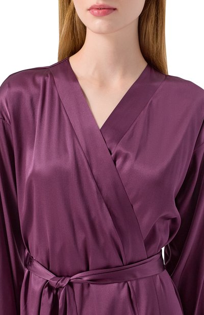 Шелковый халат I.D. SARRIERI, арт. J5366, фото 5