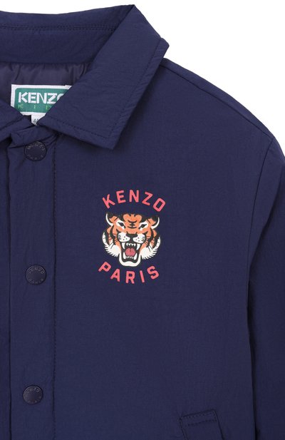 Утепленная куртка-рубашка KENZO, арт. K61685, фото 3