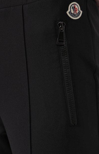Однотонные легинсы со штрипками MONCLER, арт. D2-093-87731-60-829B7, фото 5
