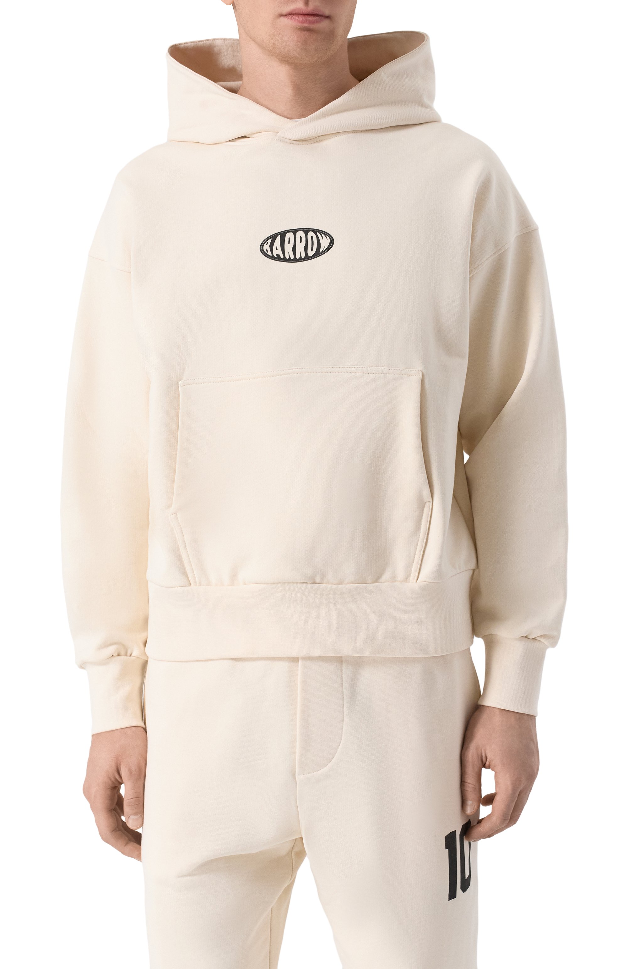 Хлопковое худи BARROW, арт. S5BWMAHS063, фото 3