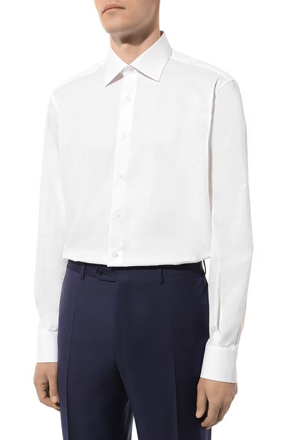 Хлопковая сорочка STEFANO RICCI, арт. MC003678/BN1752, фото 4