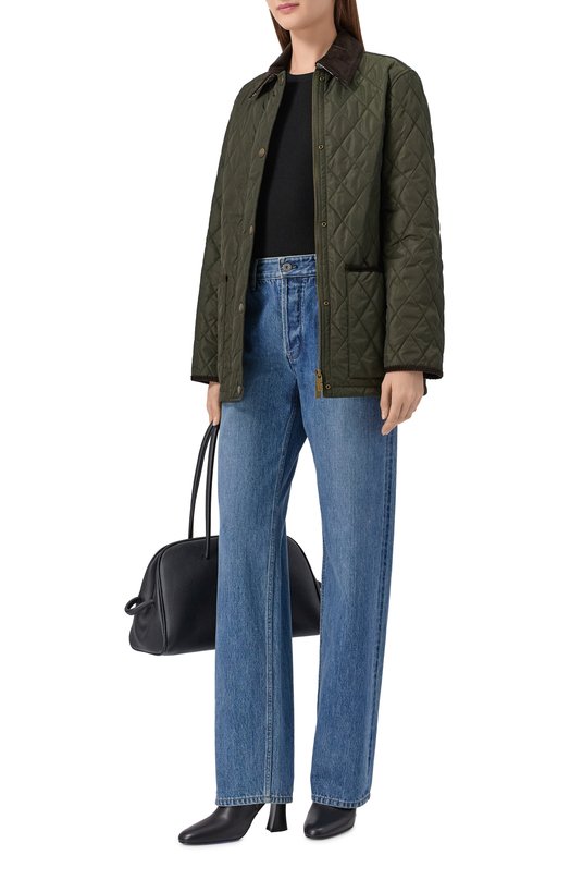 Кожаные ботильоны Trinket Burberry 8111573 Чёрный  8111573 Фото 3